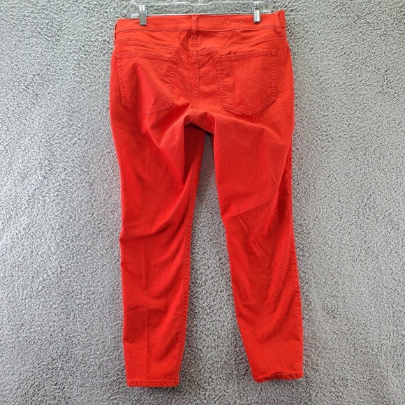 Old Navy Red Straight Leg Jeans - Picture 2 of 6
